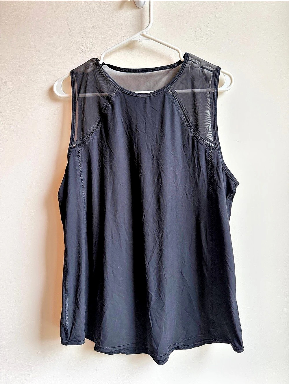 lululemon Sculpt Tank Black Athletic Tank Top